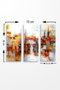 Wallity Cuadro Decorativo Multicolor de 3 Piezas en MDF